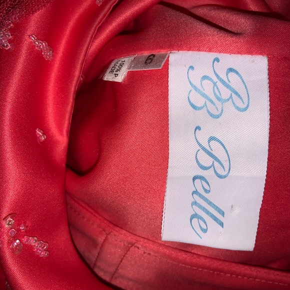 Coral Ballgowns Prom Dress - Picture 6 of 7